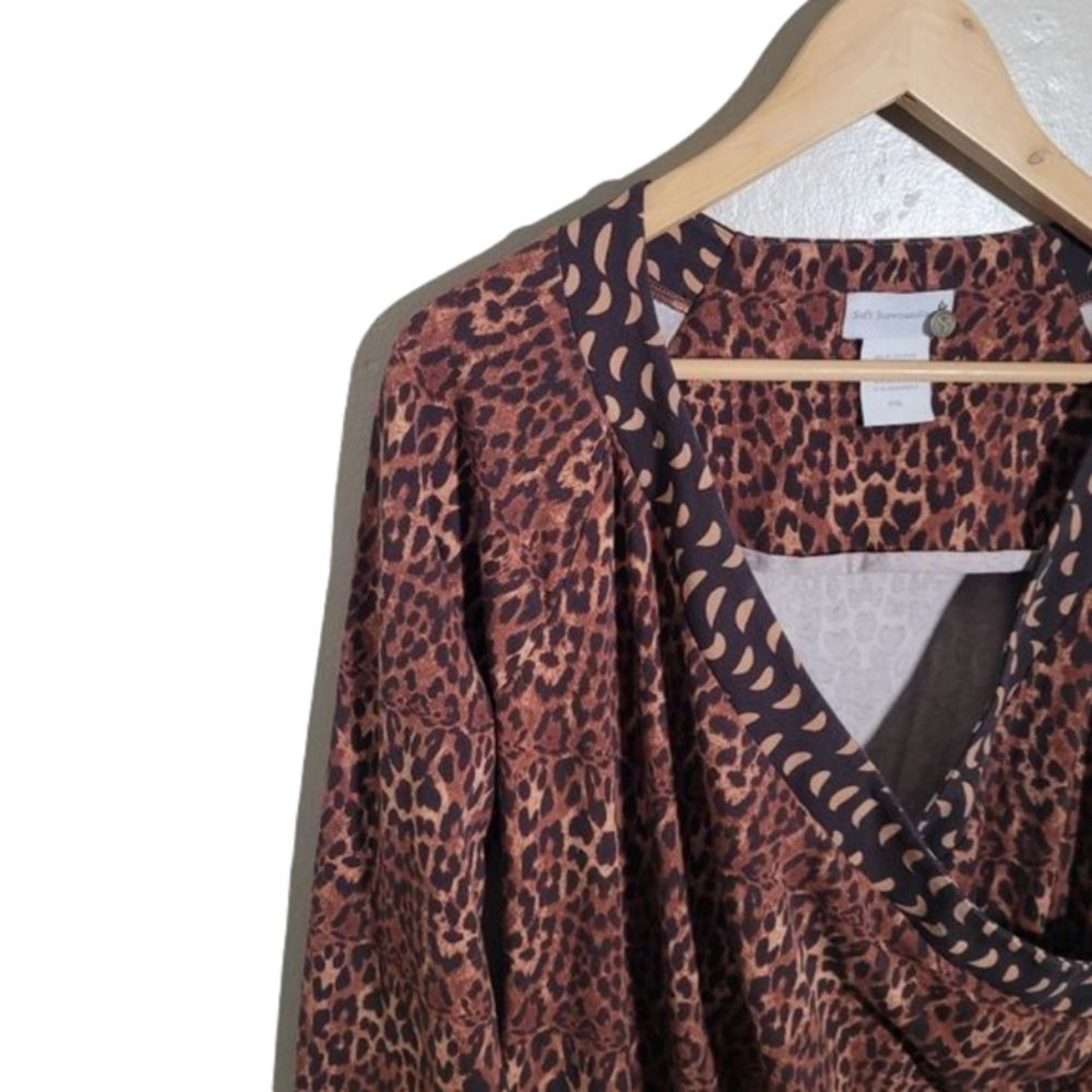 Soft Surroundings Leopard Print - image 3